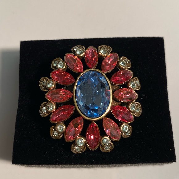 Heidi Daus “Glorious Garden” cocktail ring - Picture 4 of 14